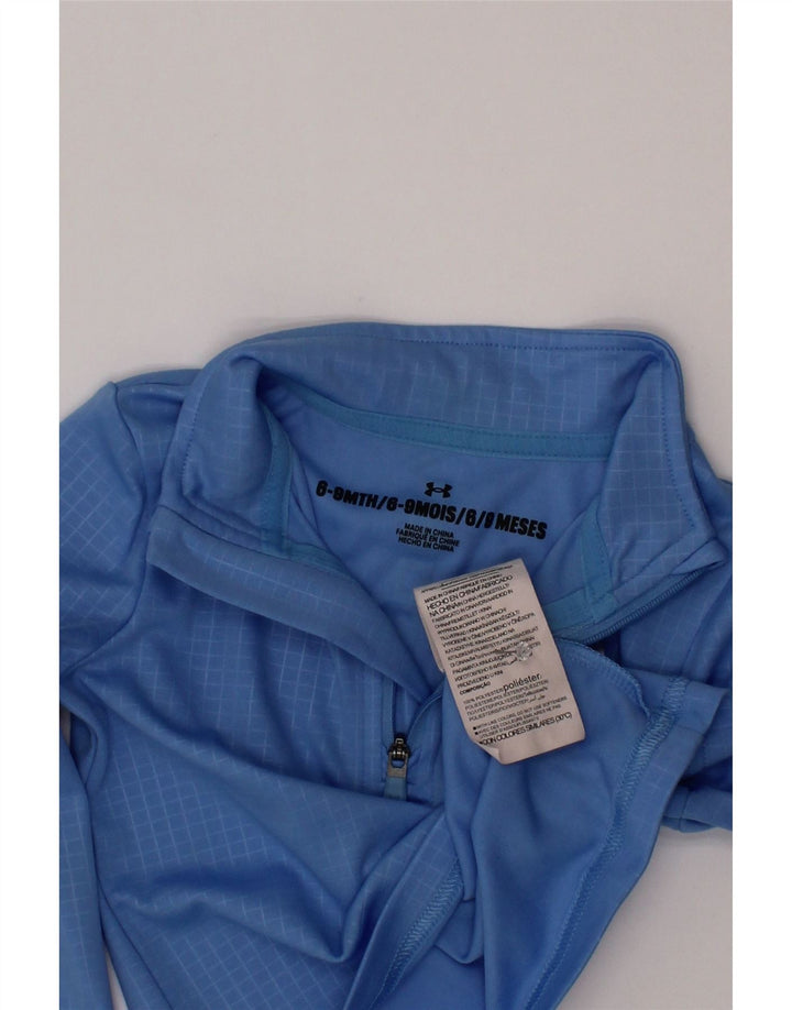 Under Armour Chándal tipo jersey para bebés de 6 a 9 meses, color azul