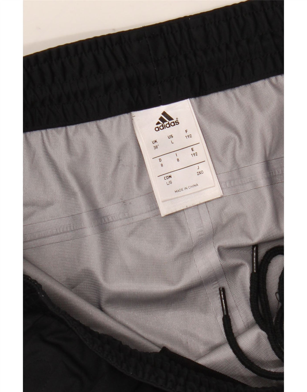 Adidas Hombre Pantalones De Chándal Joggers Grande Negro Poliéster