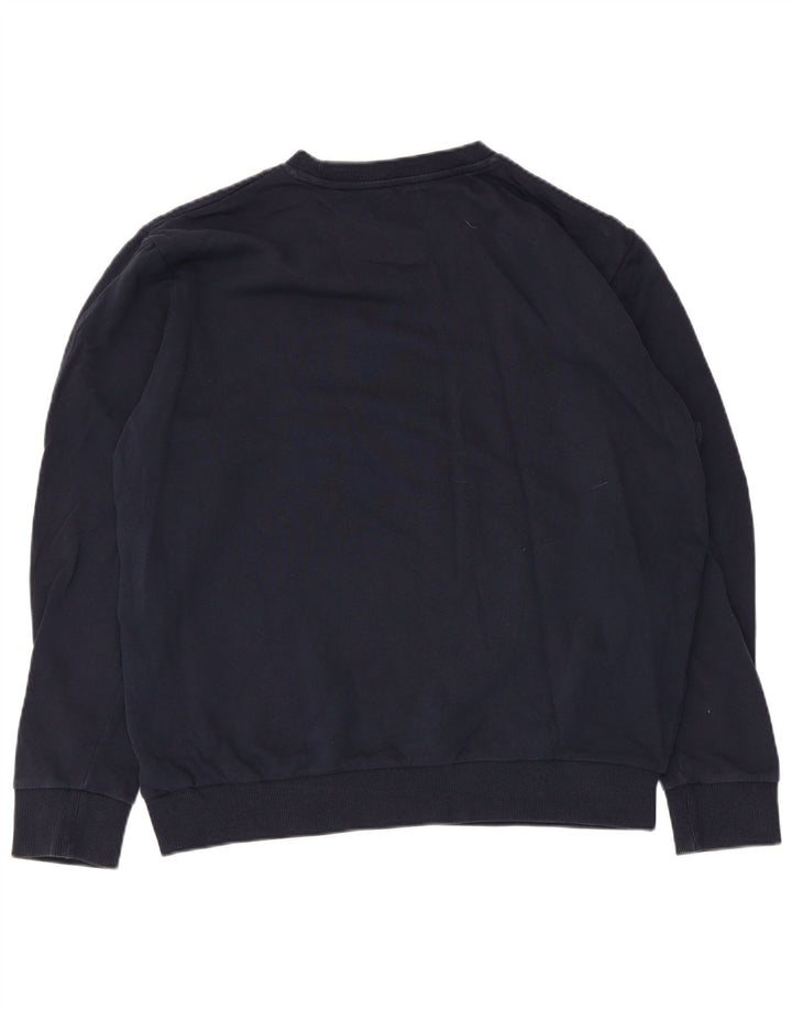 Jack & Jones Hombre Sudadera Jumper XL Azul Marino Algodón