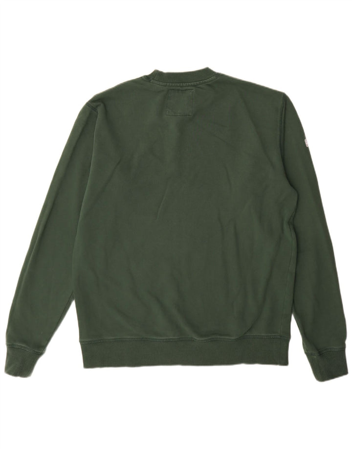 Superdry Mujer Gráfico Oversize Sudadera Jumper UK 10 Small Verde