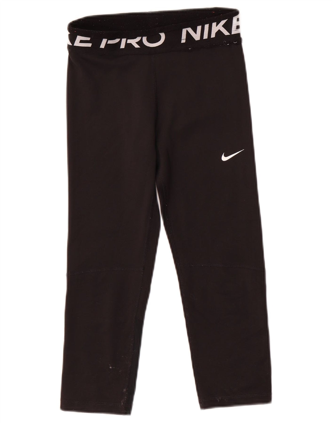 Nike Leggings Dri Fit Graphic para niñas 10-11 años Mediano Negro Poliéster