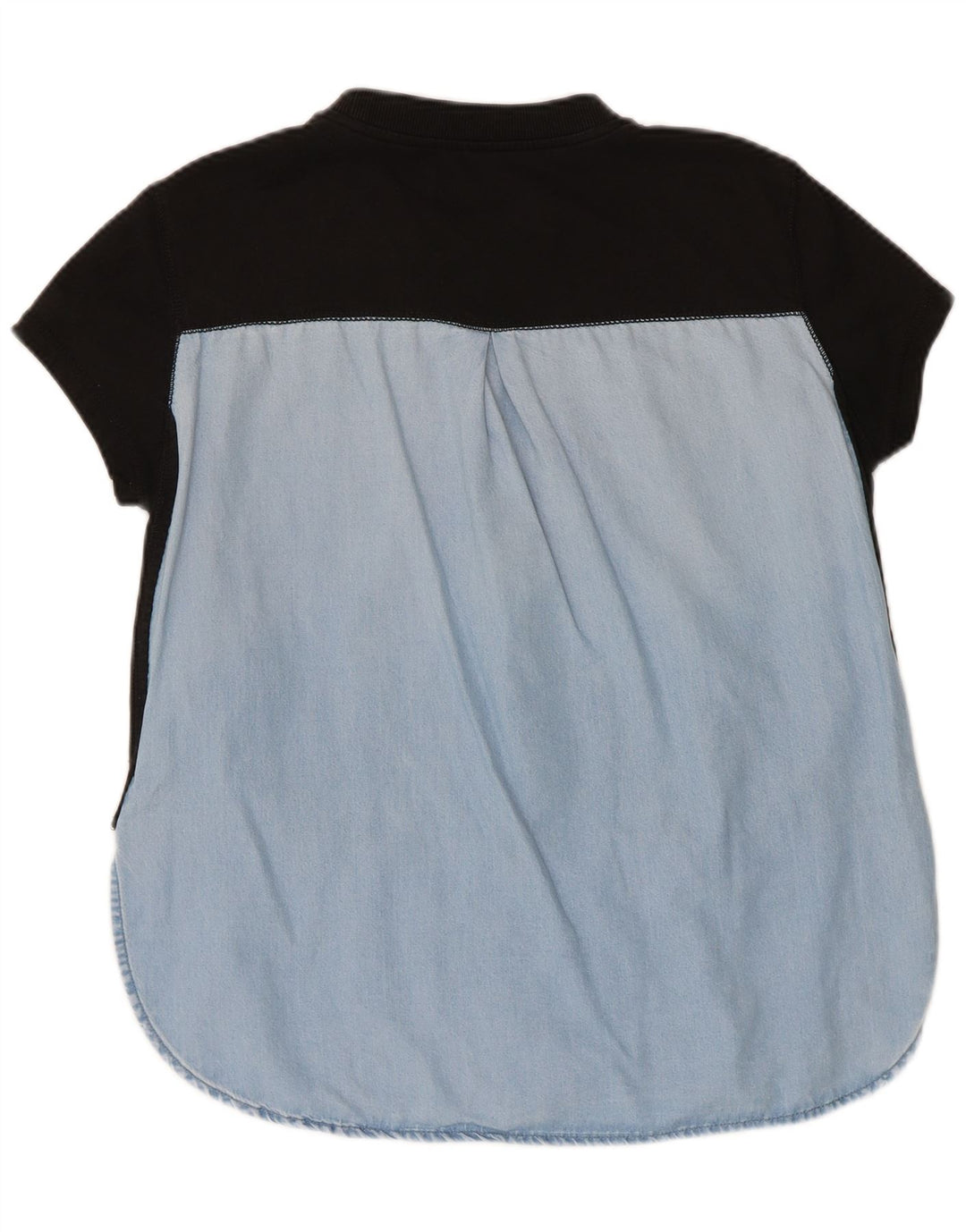 DIESEL Sudadera tipo jersey para mujer UK 44 Medium Black Colourblock