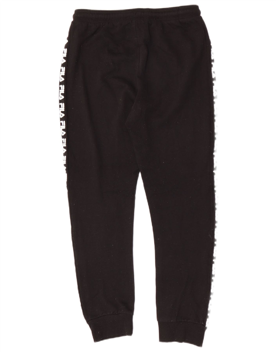 Fila Pantalones de chándal con estampado gráfico para niño 13-14 años Poliéster negro