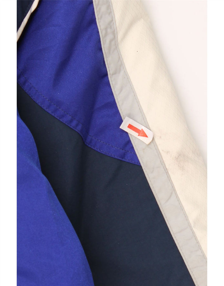 Aesse Chaqueta de esquí con capucha para hombre IT 54 2XL Azul Colorblock