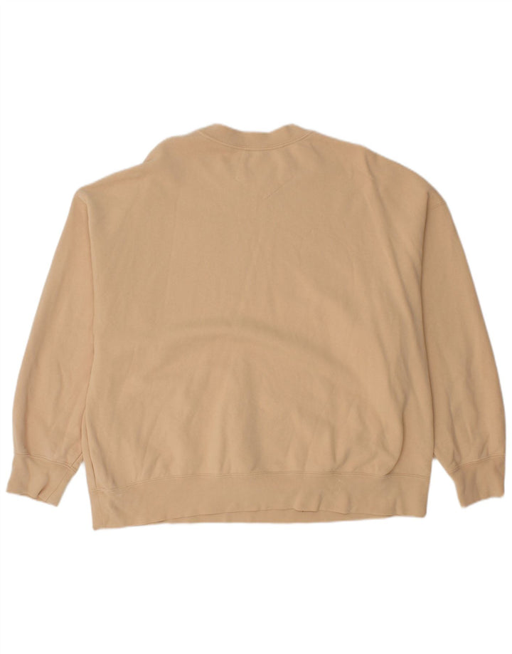 JORDAN Sudadera oversize para hombre, jersey de algodón beige grande