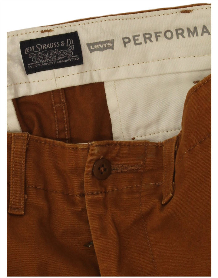 Pantalones chinos rectos Levi's para hombre W30 L26 Marrón