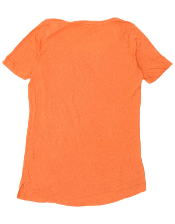 Camiseta extragrande para mujer Fat Face UK 10 Small Orange