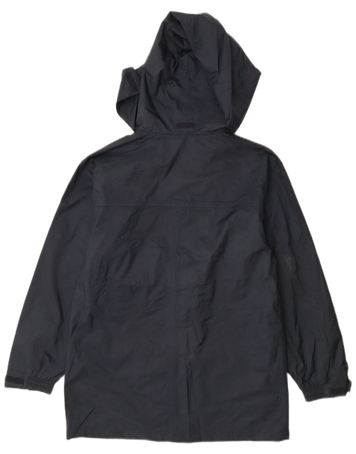 Chubasquero con capucha para niños John Lewis 13-14 años Azul marino Nylon