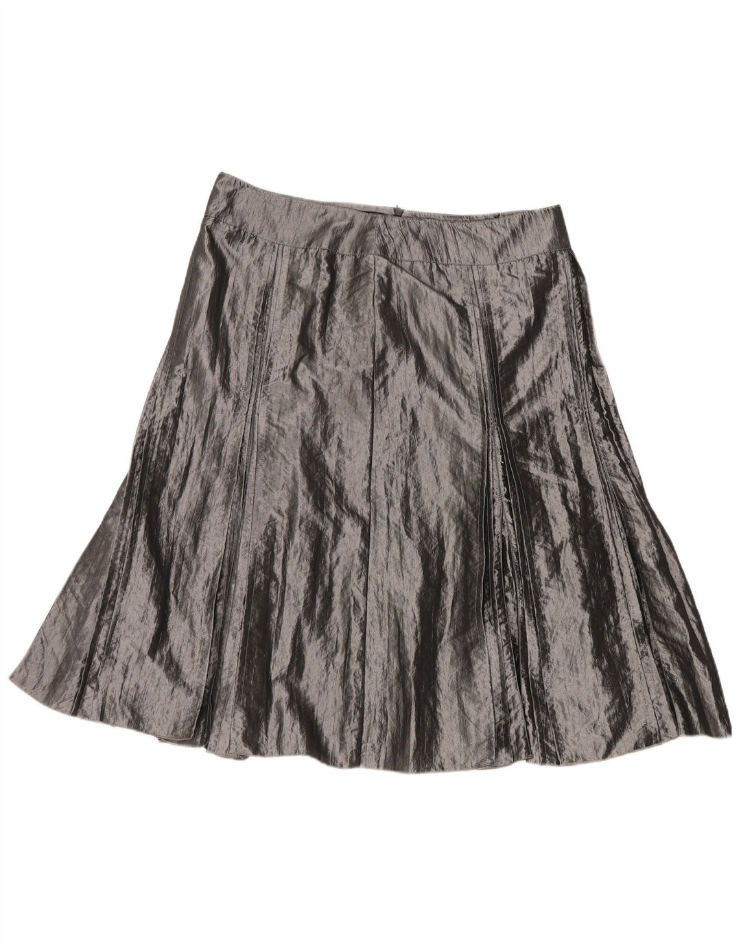 Perte by Krizia Falda acampanada para mujer W36 XL Poliéster gris
