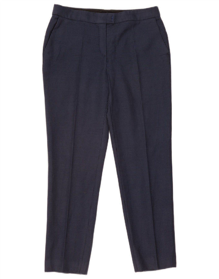 Pantalón Chino Massimo Dutti Mujer EU 40 Medium W31 L28 Pata De Gallo Azul