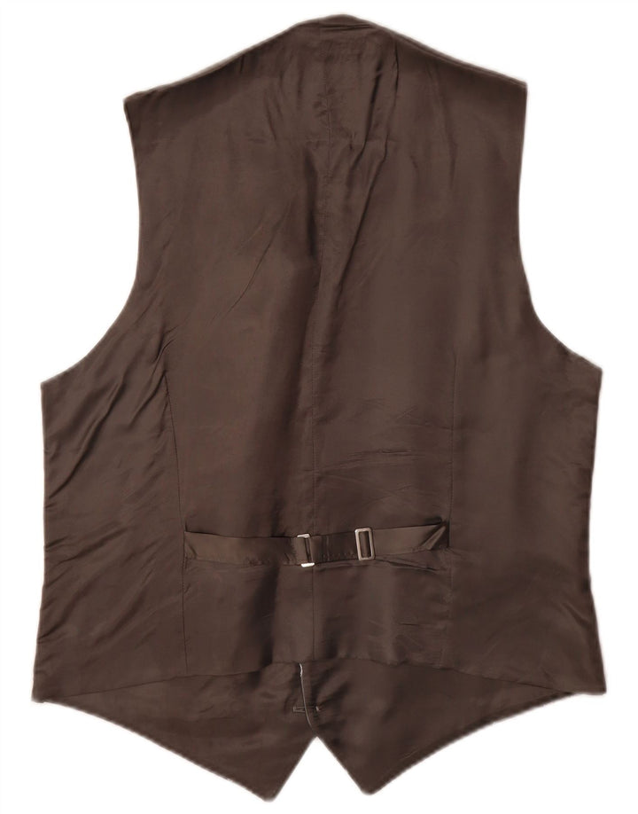 Chaleco Wilvorst para hombre pequeño gris floral