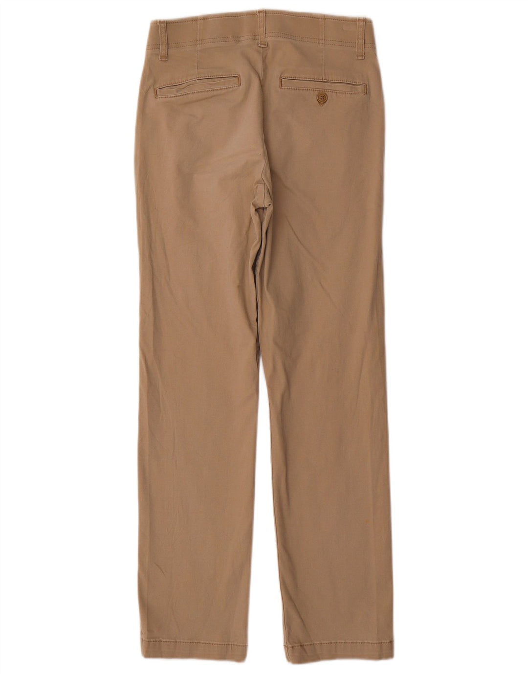 Pantalones chinos rectos y ajustados para mujer LEE W28 L30 Algodón beige