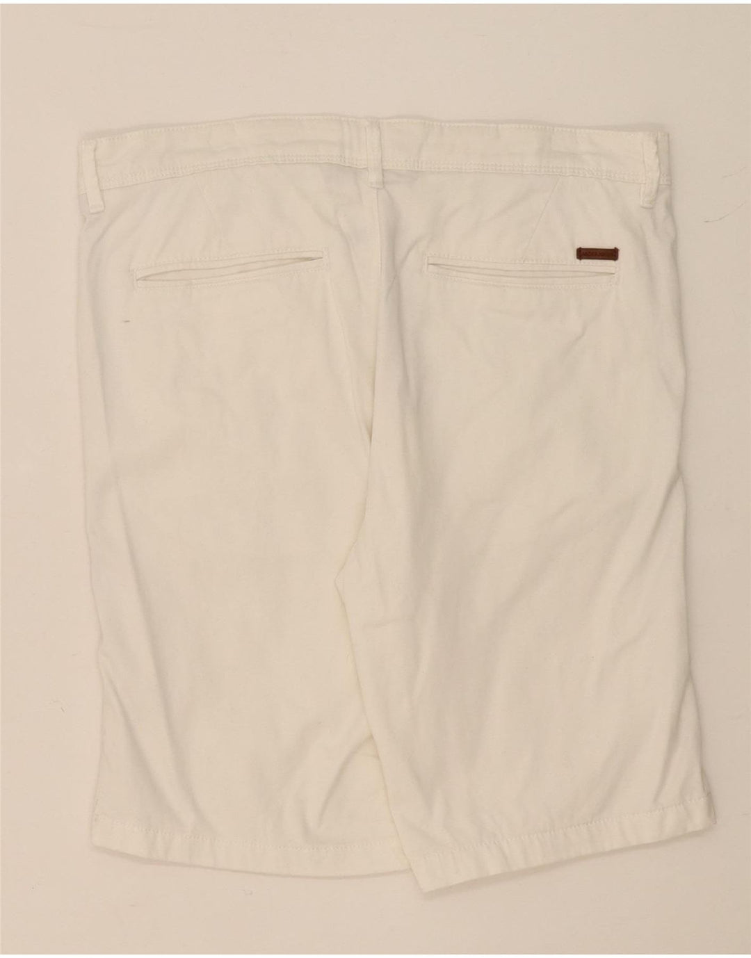 JACK & JONES Pantalones cortos chinos para hombre Medium W32 White