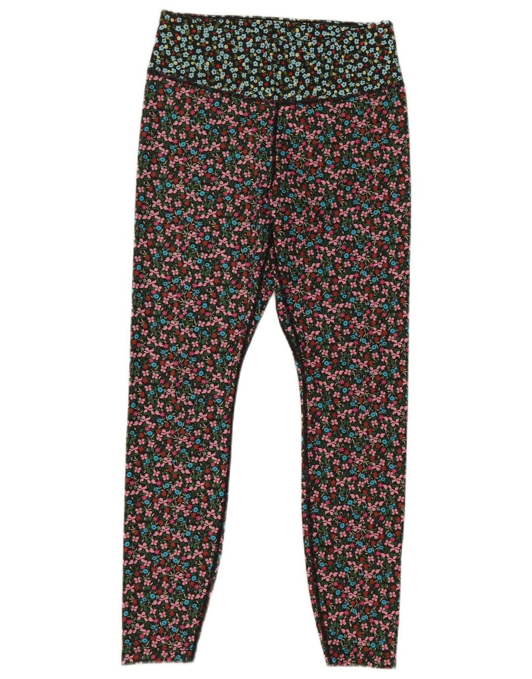 Nike Leggings Dri Fit para mujer UK 44 Mediano Poliéster floral multicolor
