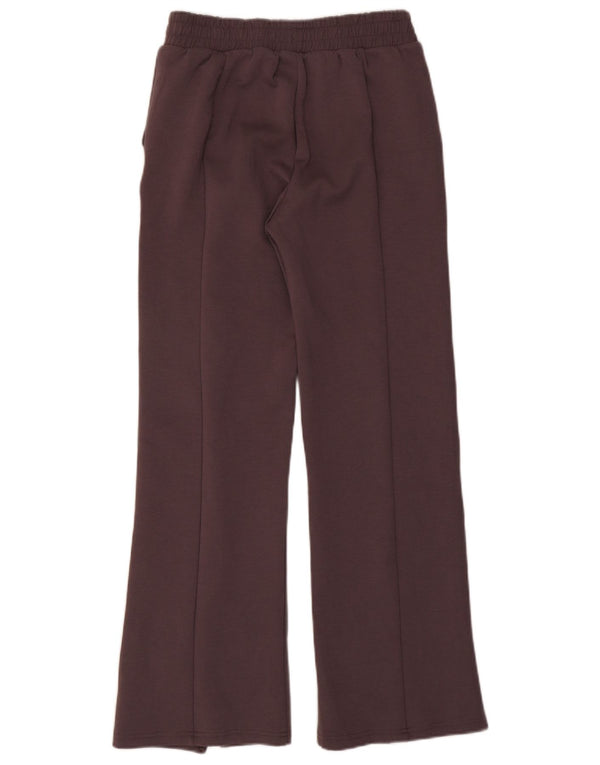 Under Armour Pantalones de chándal de pernera ancha para mujer UK 10 Small Marrón Poliéster