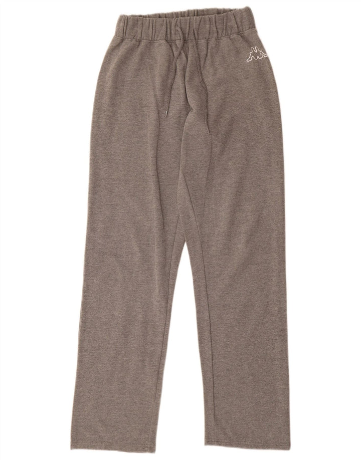 Kappa Pantalones de Chándal para Mujer UK 40 Algodón Gris Medio