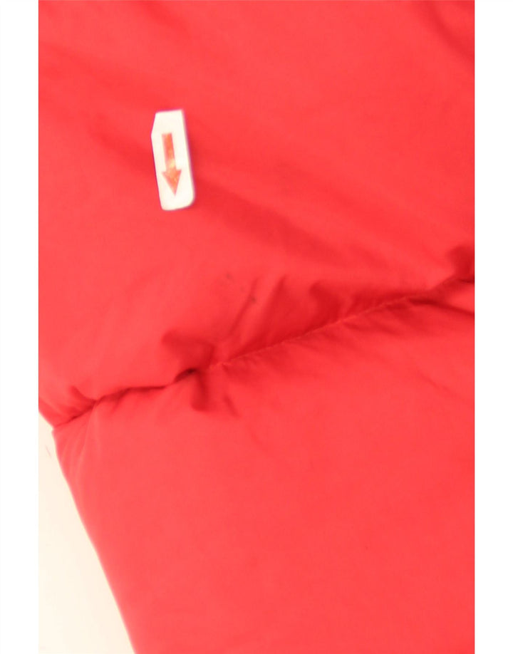 Le Frog - Chaqueta acolchada para hombre, talla 38, talla mediana, color rojo poliamida