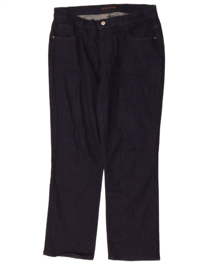 Vaqueros Trussardi Mujer Rectos IT 48 XL W34 L28 Azul Marino Poliéster