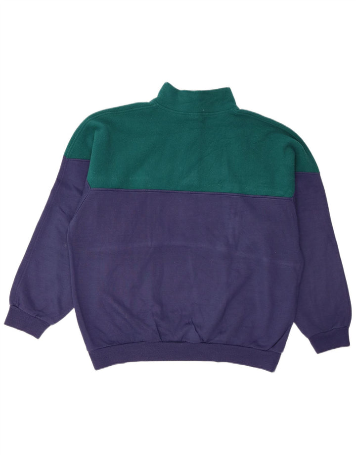 F.LLI Campagnolo Sudadera gráfica para hombre Jumper UK 42 Large Azul marino