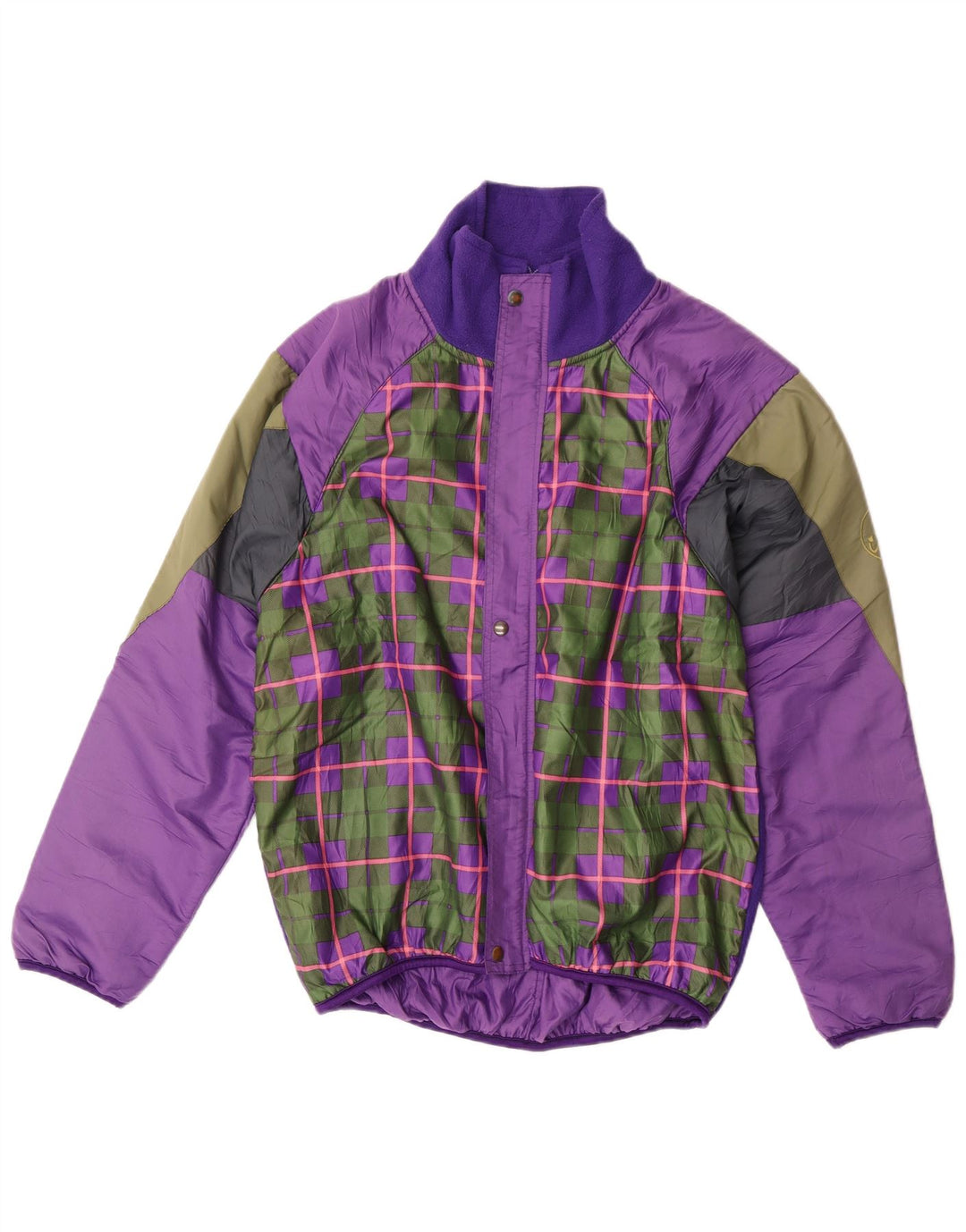 Castelli Chaqueta de Chándal para Hombre UK 38 Medium Purple Check