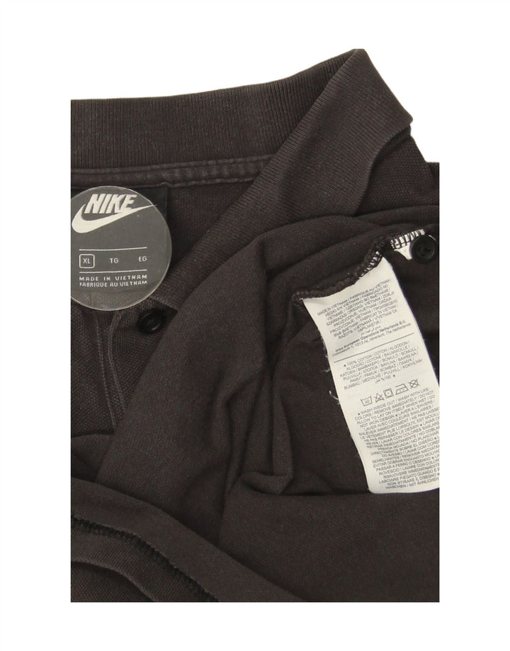 Polo Nike Hombre XL Algodón Negro