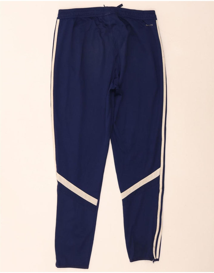 Adidas Hombre Climacool Pantalones De Chándal Grande Azul Marino Colorblock