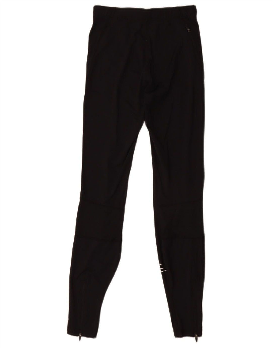 Asics Leggings para mujer UK 8 Small Negro Geométrico Poliamida