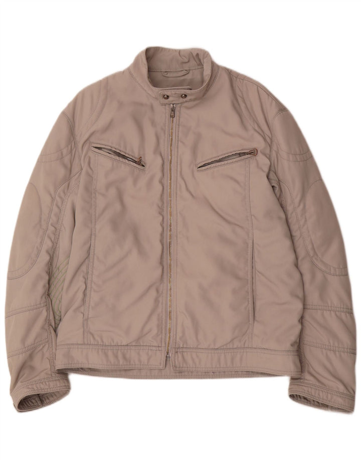 Hugo Boss Chaqueta Bomber para Hombre UK 38 Medium Beige