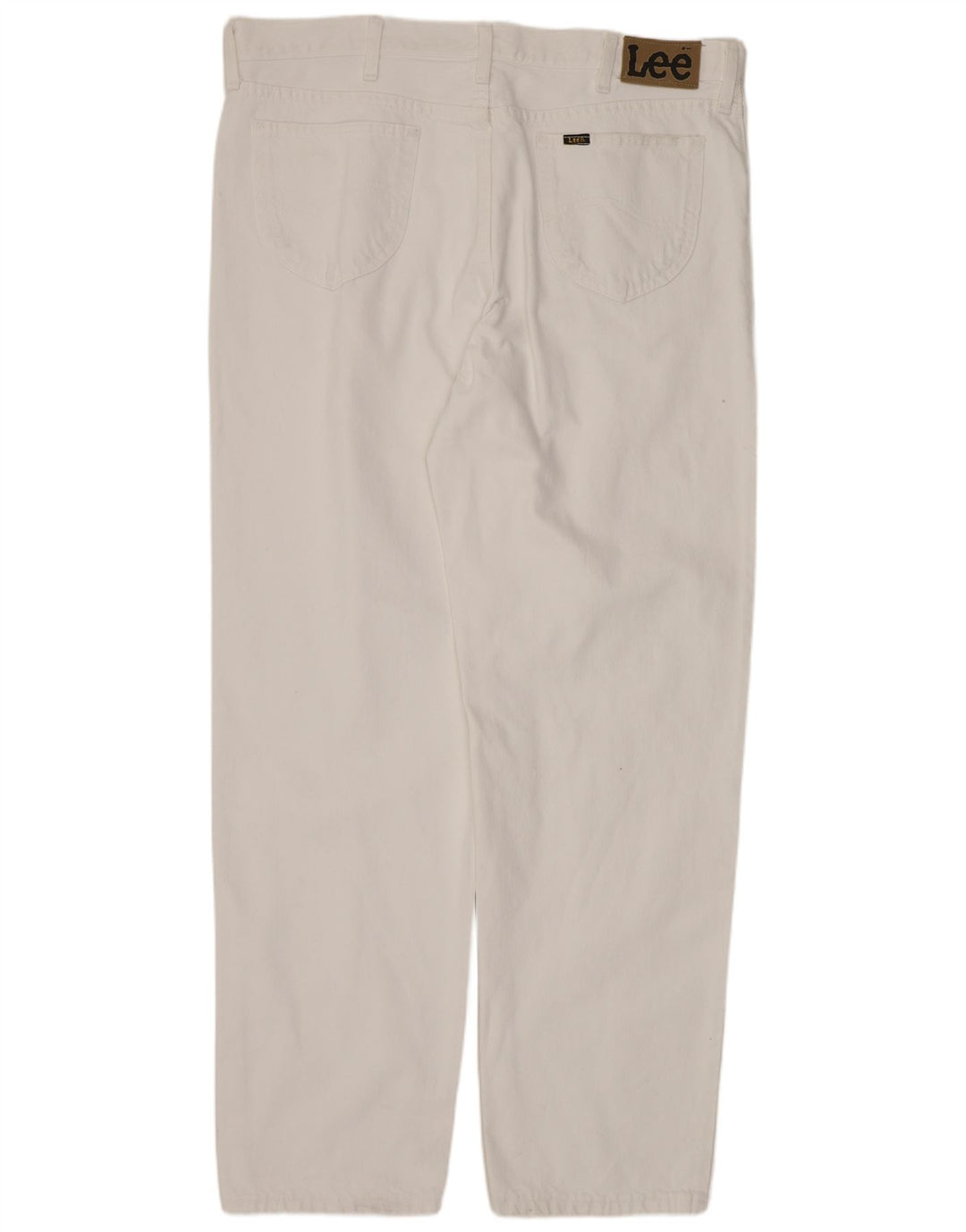 LEE Vaqueros rectos Kansas para hombre W40 L34 Algodón blanco