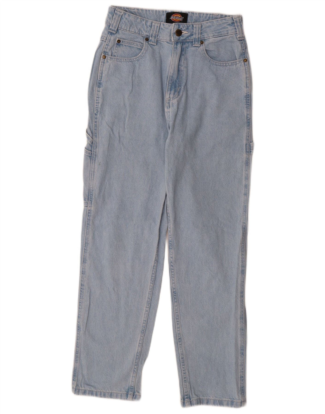 Vaqueros Dickies Cargo Rectos Mujer W27 L28 Algodón Azul