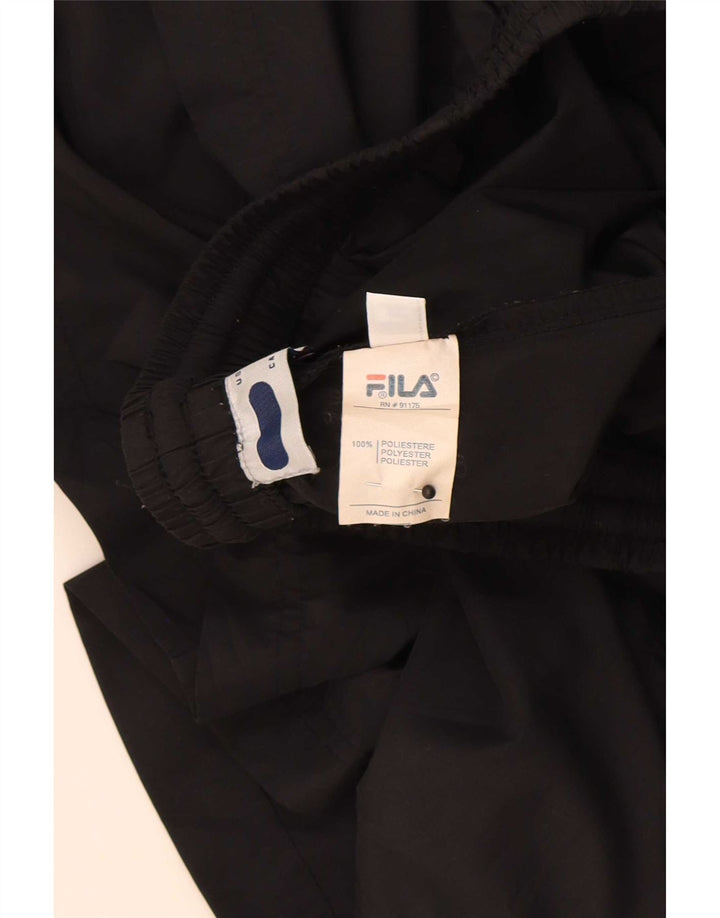 Fila Shorts deportivos para hombre IT 56 XL Poliéster color block negro