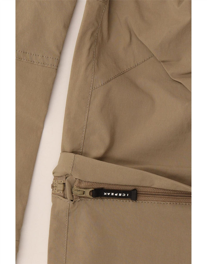 Icepeak Pantalones cargo de senderismo para mujer EU 40 Medium W30 L32 Caqui Poliéster
