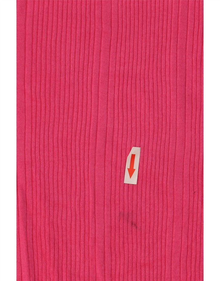 Marks & Spencer - Jersey de cuello redondo para mujer, talla 40, viscosa rosa mediana
