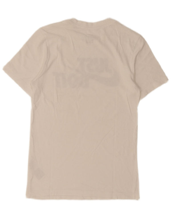 Nike Camiseta gráfica para hombre Top XS Algodón blanco