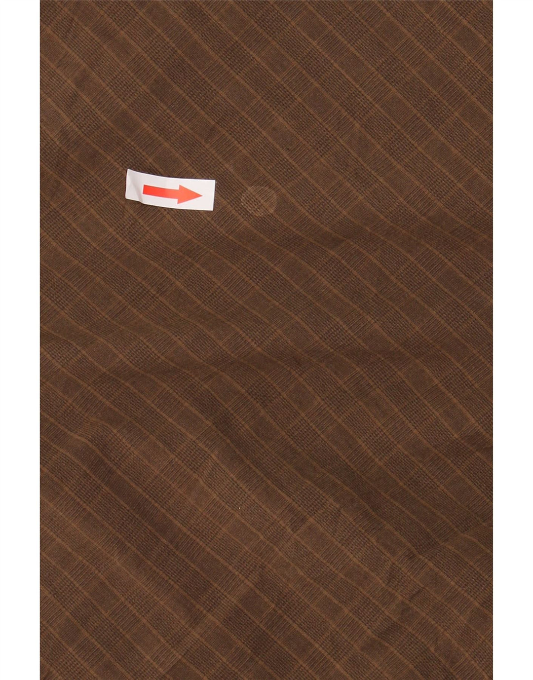 Camisa Dockers Hombre Grande Marrón Cuadros Algodón