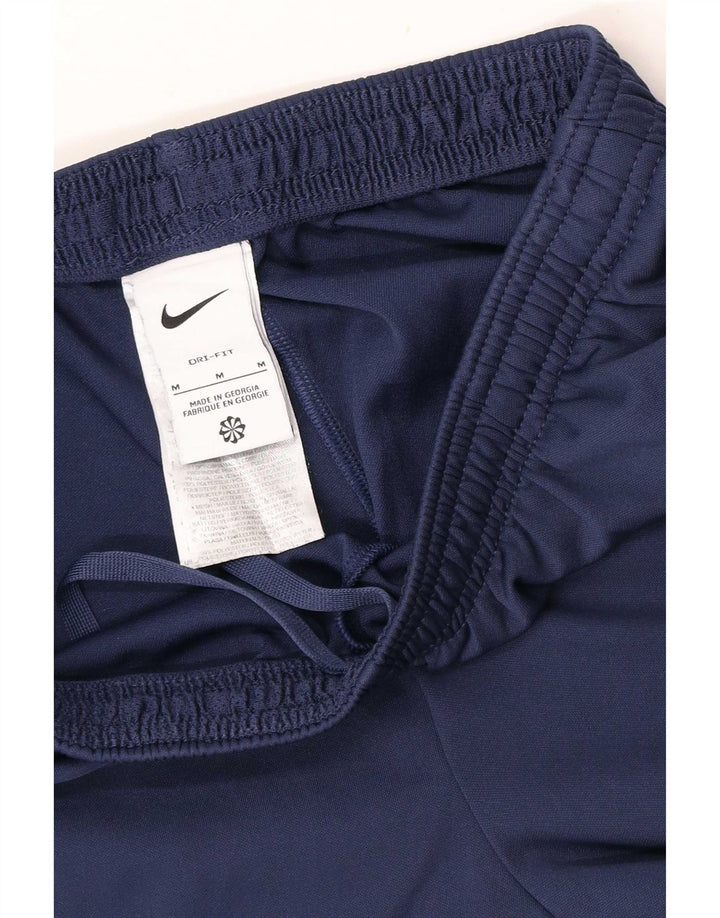 Pantalones De Chándal Nike Dri Fit Para Hombre Poliéster Color Block Azul Marino Medio