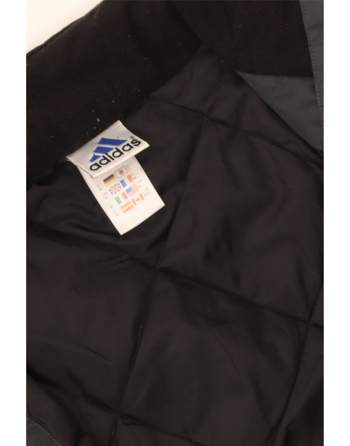 Adidas Polo Hombre UK 38 Poliamida Gris Medio