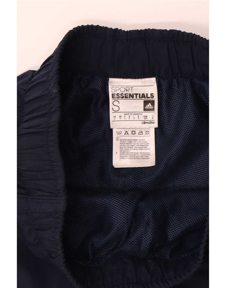 Adidas Mens Climalite Sport Shorts Pequeño Azul Marino Poliéster