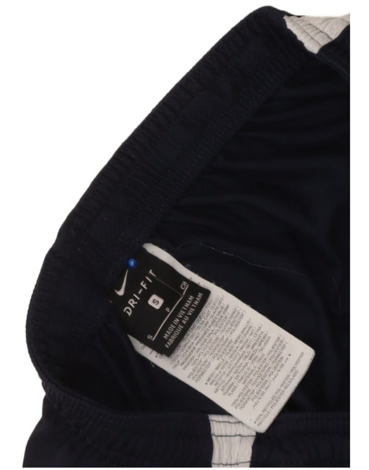 Nike - Pantalones de chándal Dri Fit para hombre (talla pequeña), color azul marino, poliéster