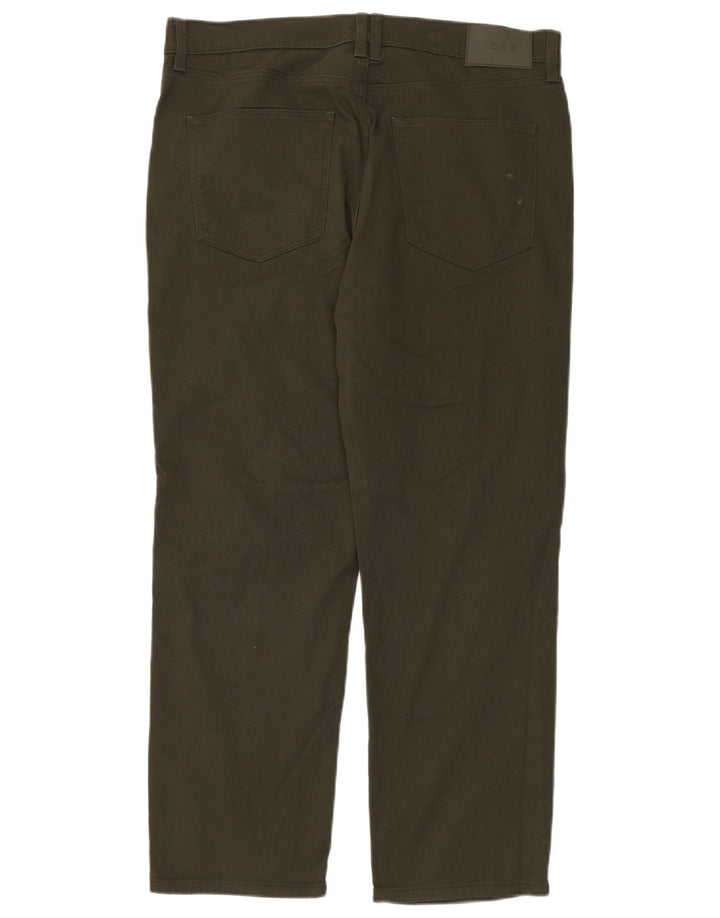 Marks & Spencer Jeans rectos para hombre W36 L29 Algodón caqui