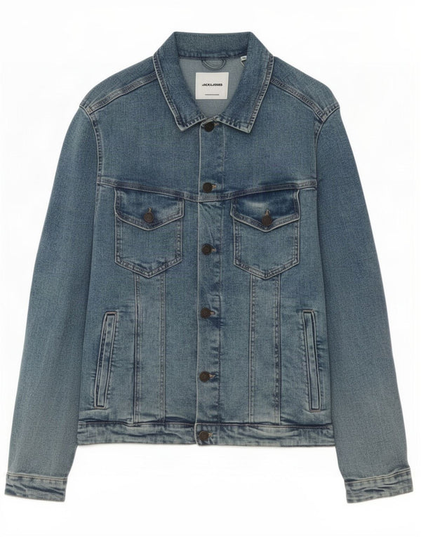 Jack & Jones Chaqueta Vaquera Hombre UK 42 XL Algodón Azul