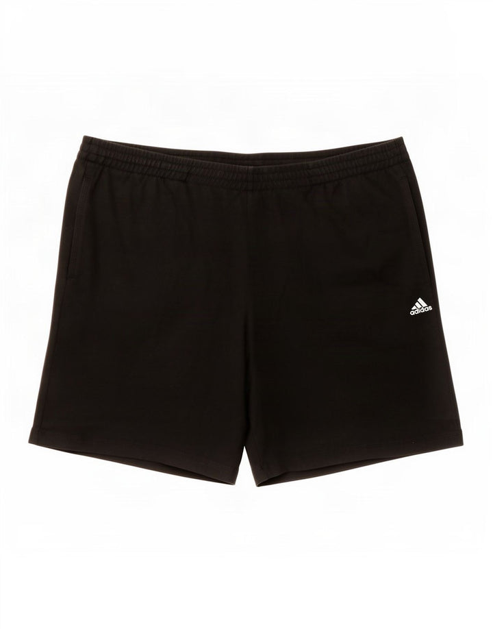 Adidas Pantalones cortos deportivos para hombre XL Algodón negro