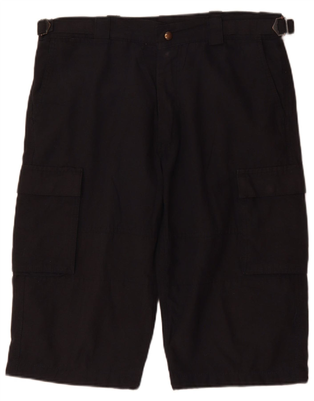 VINTAGE Pantalones cortos cargo para hombre W36 Grande Azul marino