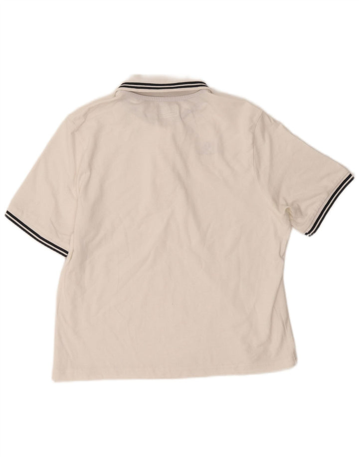 Polo Kappa Hombre Medium Blanco