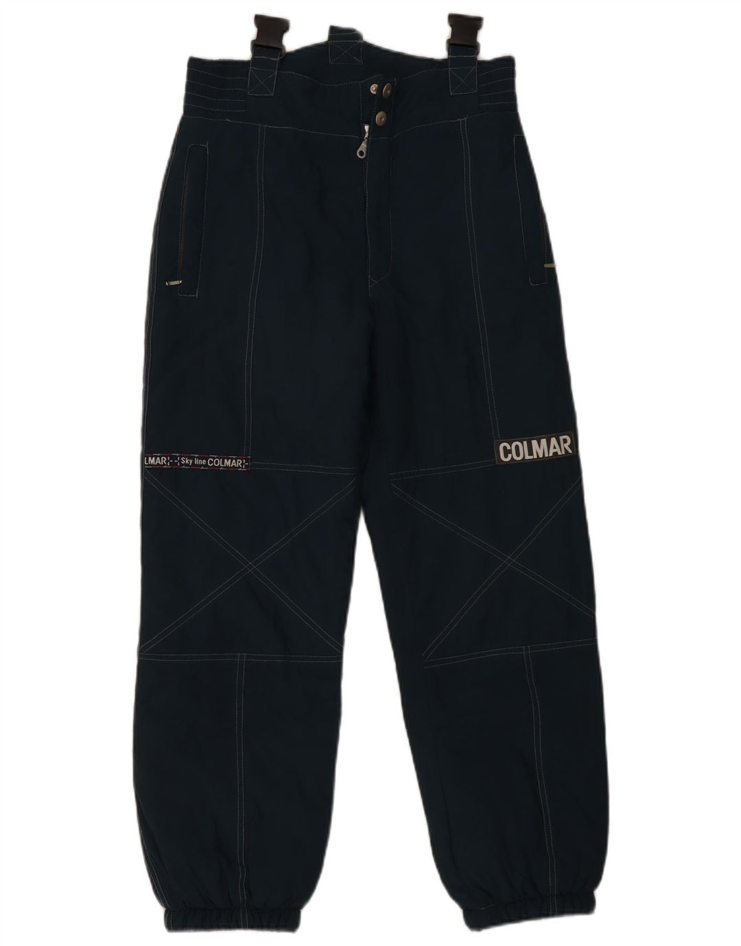 Colmar Mujer Graphic Joggers Pantalones De Esquí EU 38 Medium Azul Marino