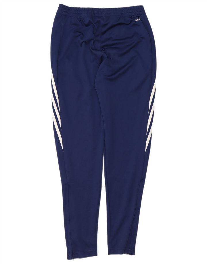 Adidas Mens Climalite Chándal Pantalones Pequeños Azul Marino Poliéster