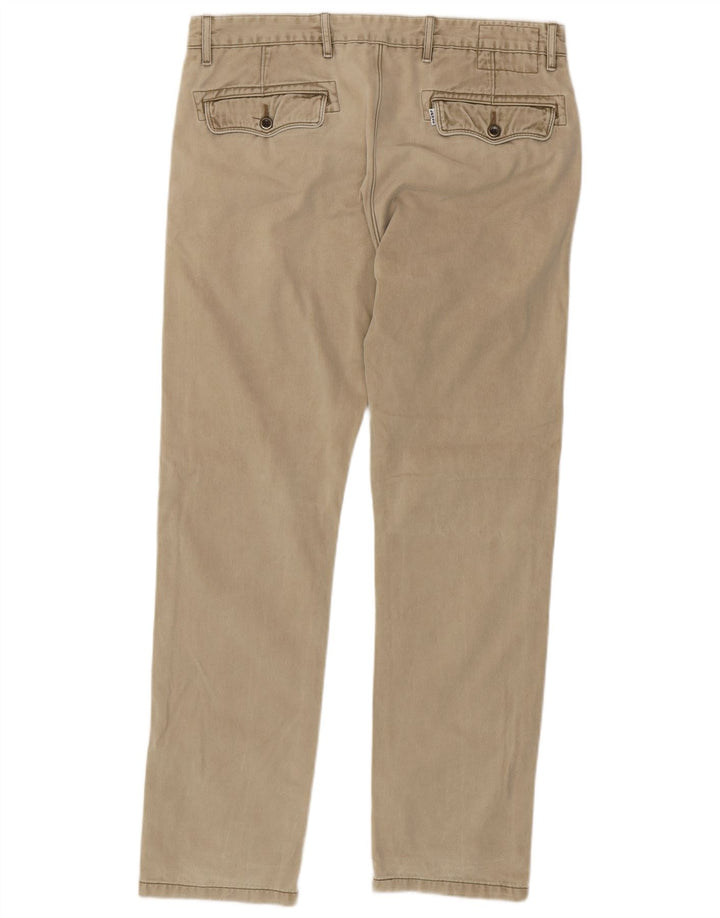 Pantalones chinos rectos Levi's para hombre W36 L32 Beige
