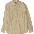 Camisa Hombre Izod Algodón Cuadros Verde Medio