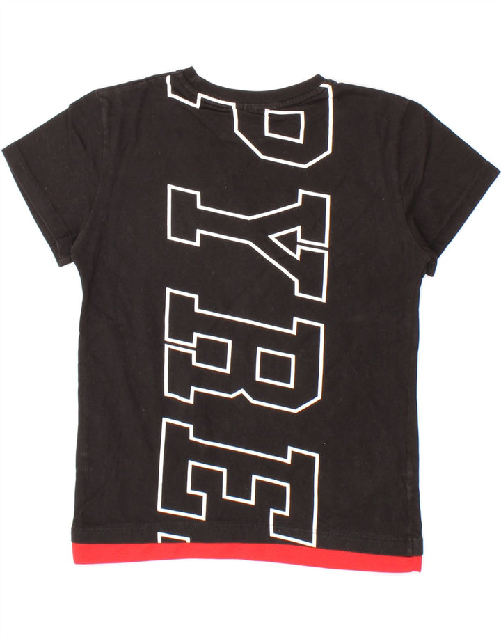 PYREX Boys Graphic T-Shirt Top 9-10 Years Black Vintage Pyrex and Second-Hand Pyrex from Messina Hembry 