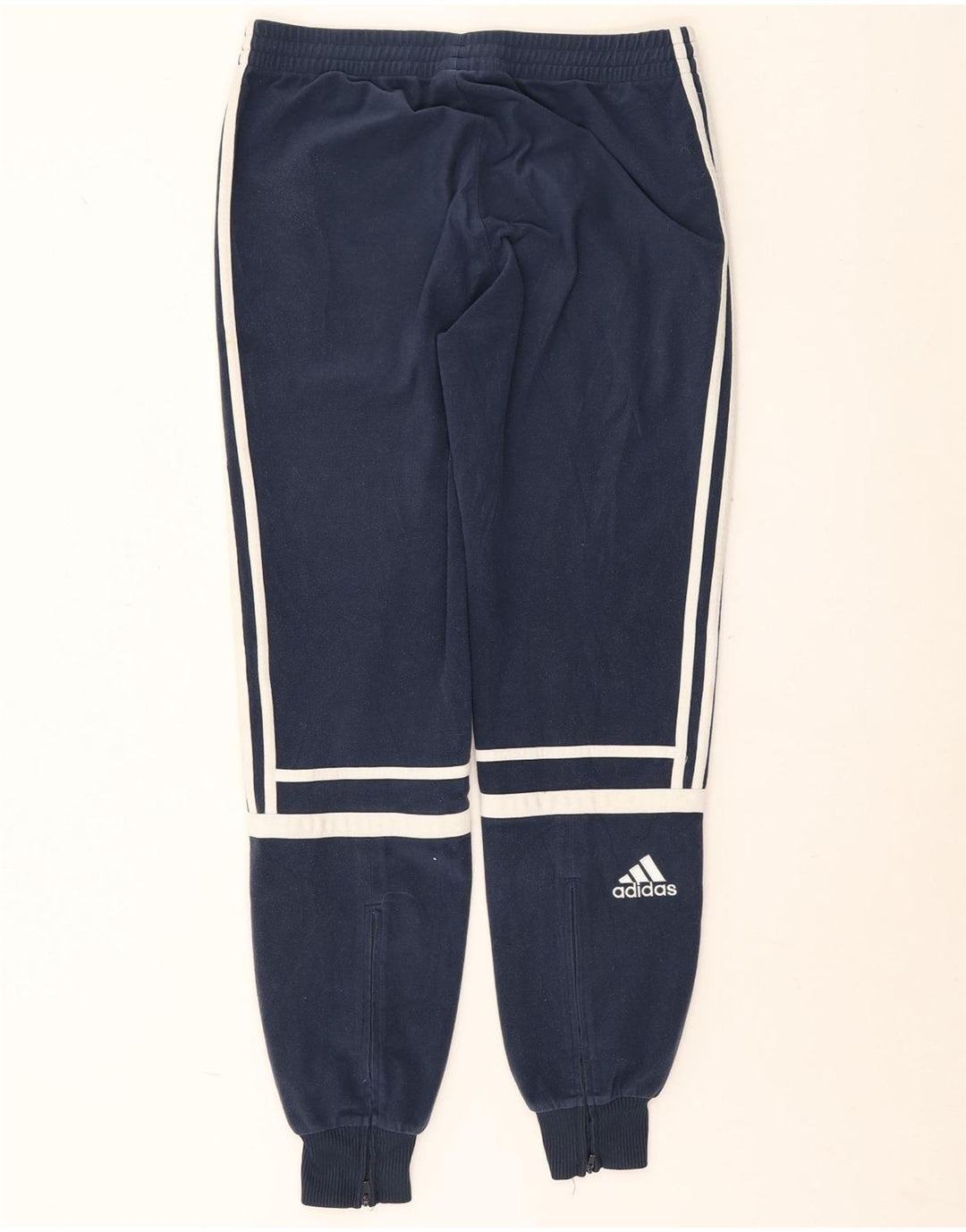 Adidas Hombre Pantalones De Chándal Joggers Medium Azul Marino Colorblock